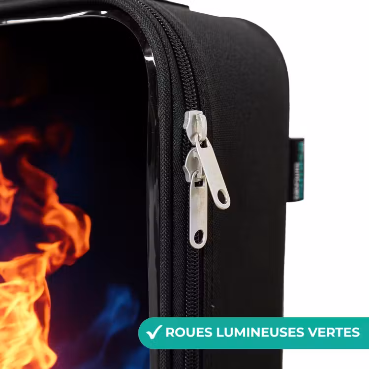 Valise enfant - Noir - Le football sur le feu et sur la glace — 6