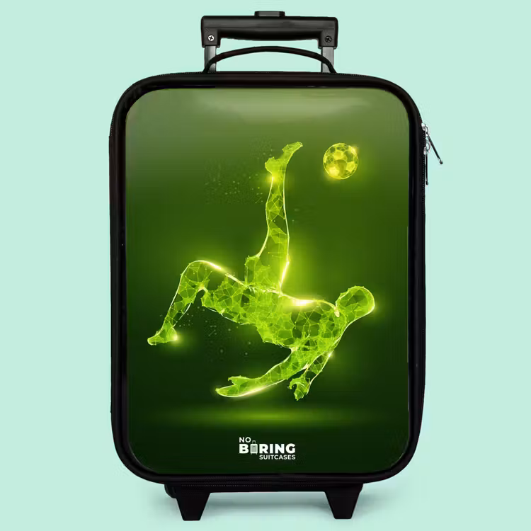 Valise enfant - Noir - L'omelette au néon vert en action — 3