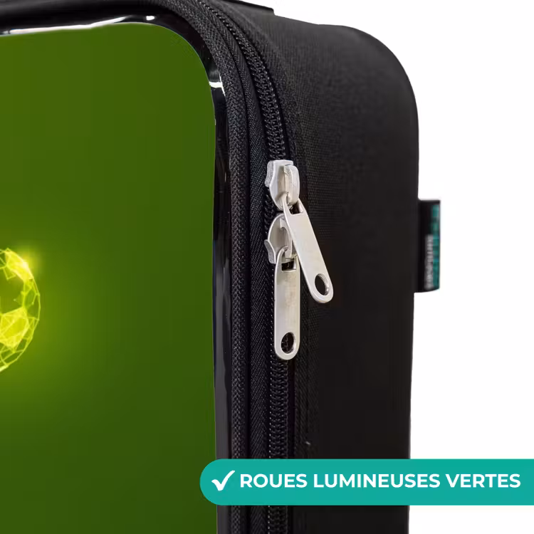 Valise enfant - Noir - L'omelette au néon vert en action — 6
