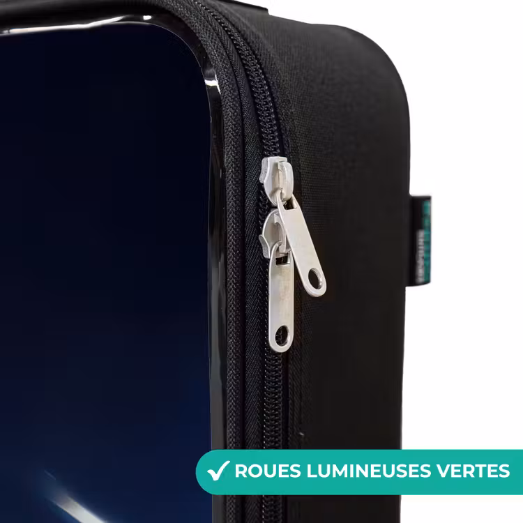 Valise enfant - Noir - Un camion monstre passe à la vitesse de la lumière — 6