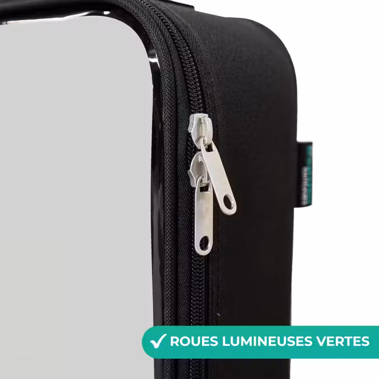 Valise enfant - Noir - Dino en beige et gris — 6