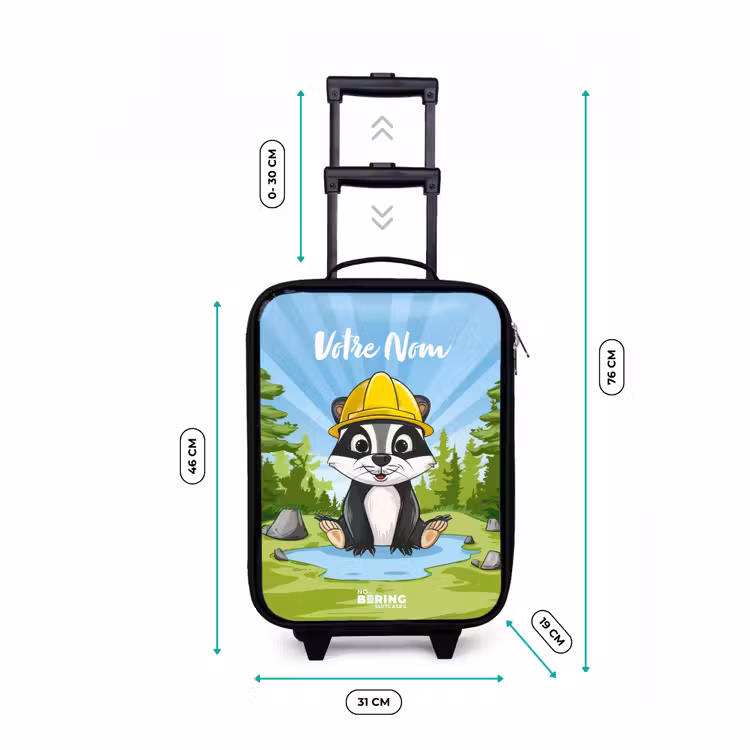 Valise enfant - Ours de travail Wally — 7