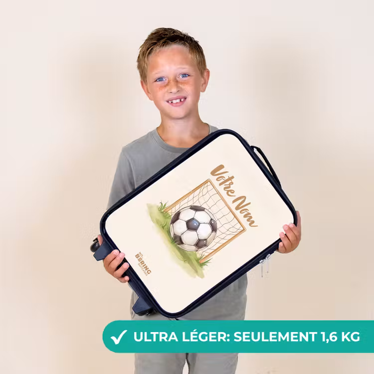 Valise enfant - Noir - Le football dans un but — 2