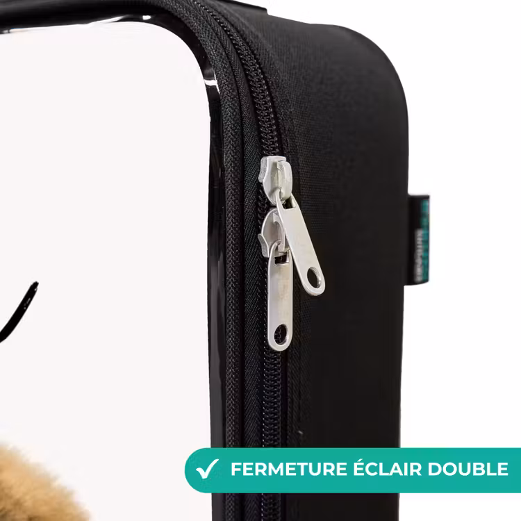 Valise enfant - Chien à la tête en colère — 6