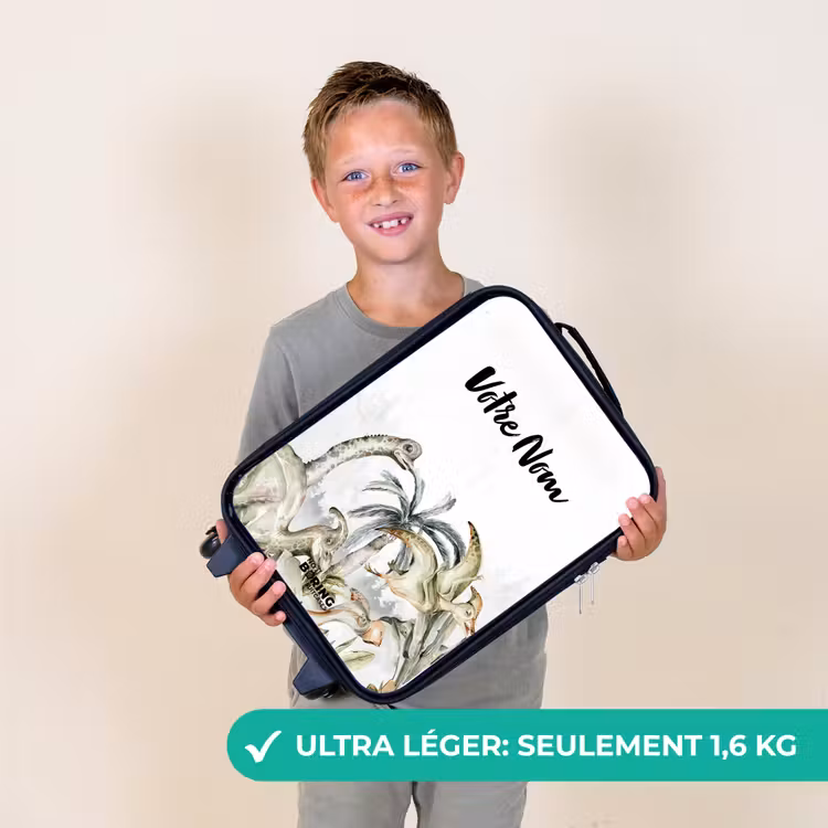 Valise enfant - Noir - Dino Jungle — 2