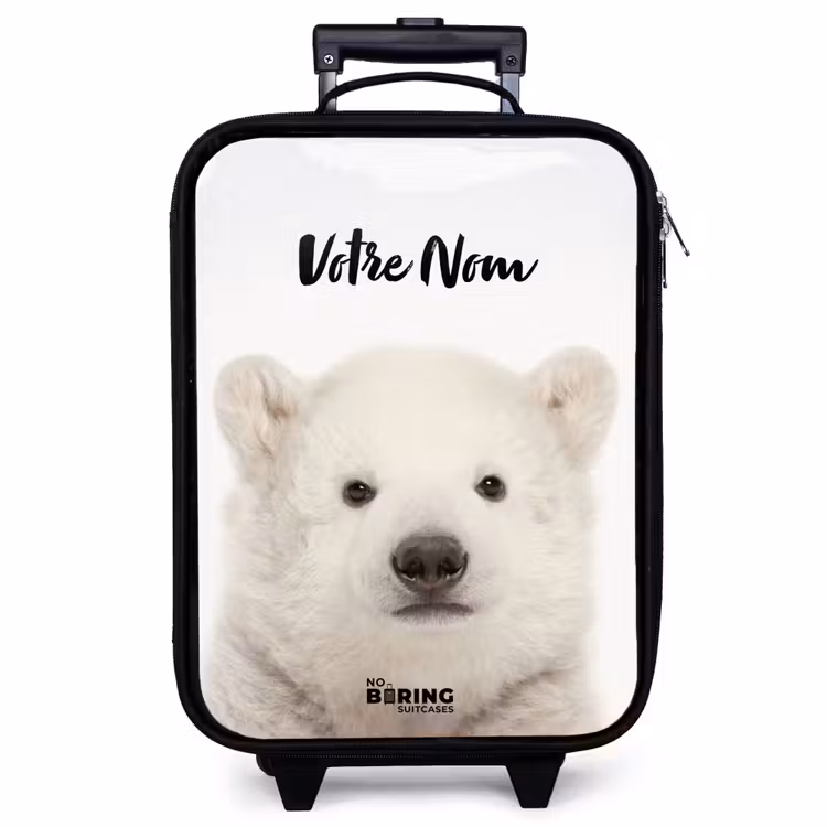 Valise enfant - Ours polaire mignon — 1