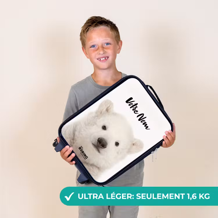 Valise enfant - Ours polaire mignon — 2