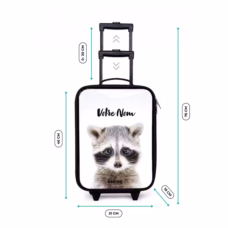 Valise enfant - Rachid Racoon — 7