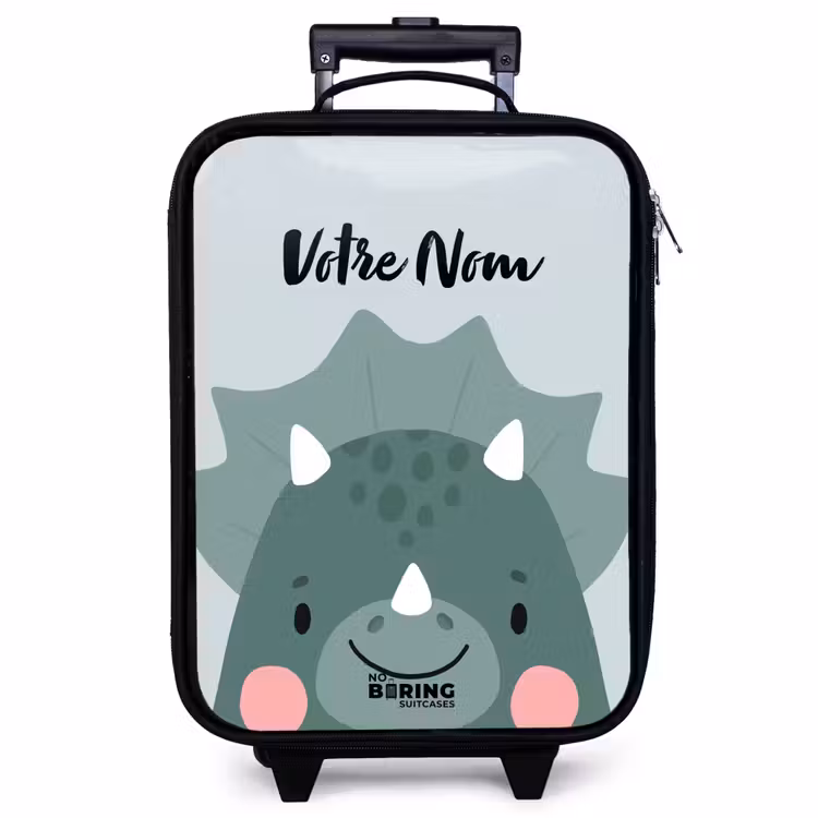Valise enfant - Noir - Tigo triceratops — 1