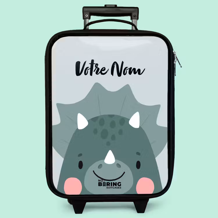 Valise enfant - Noir - Tigo triceratops — 3