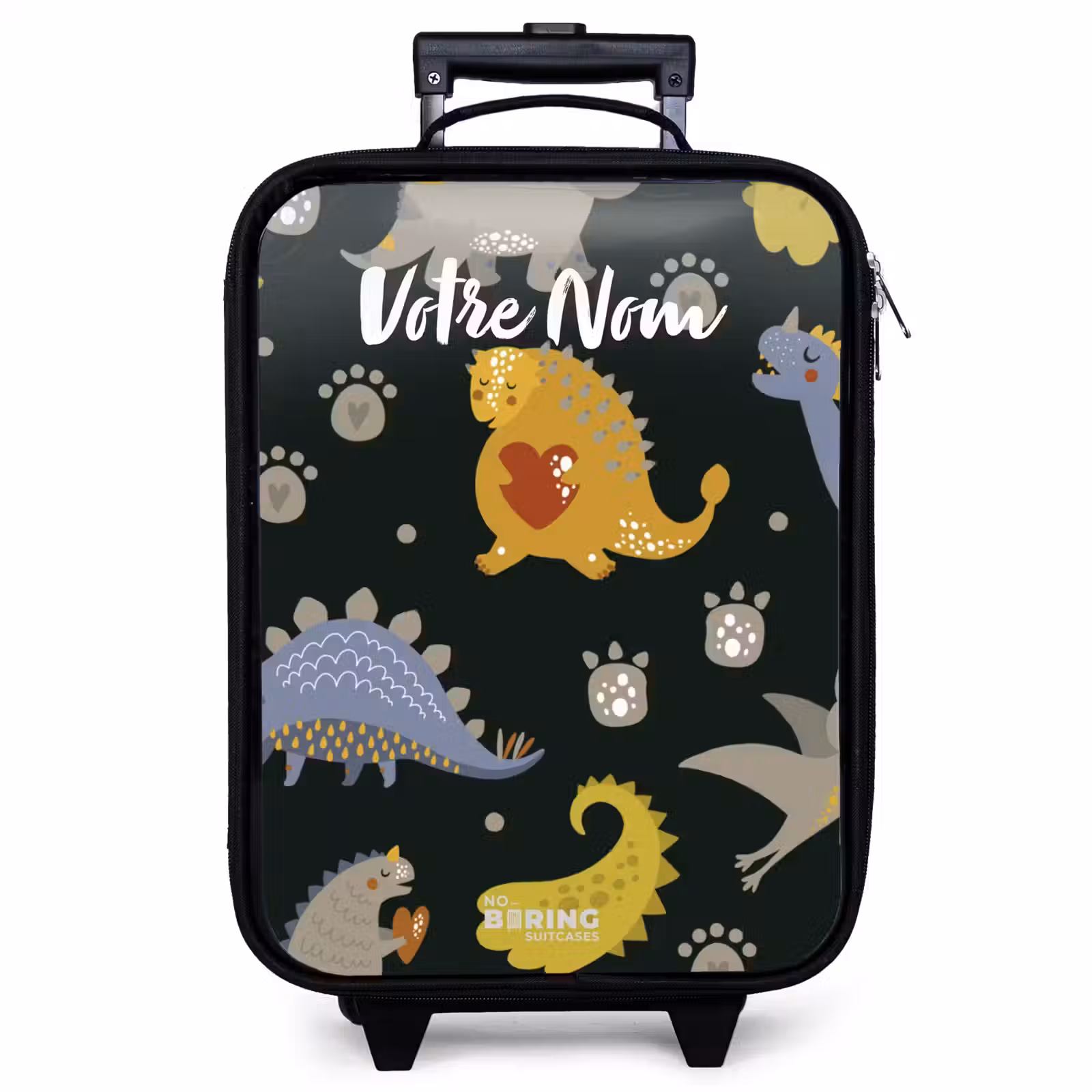 Valise enfant - Noir - Aimer les dinosaures — 1