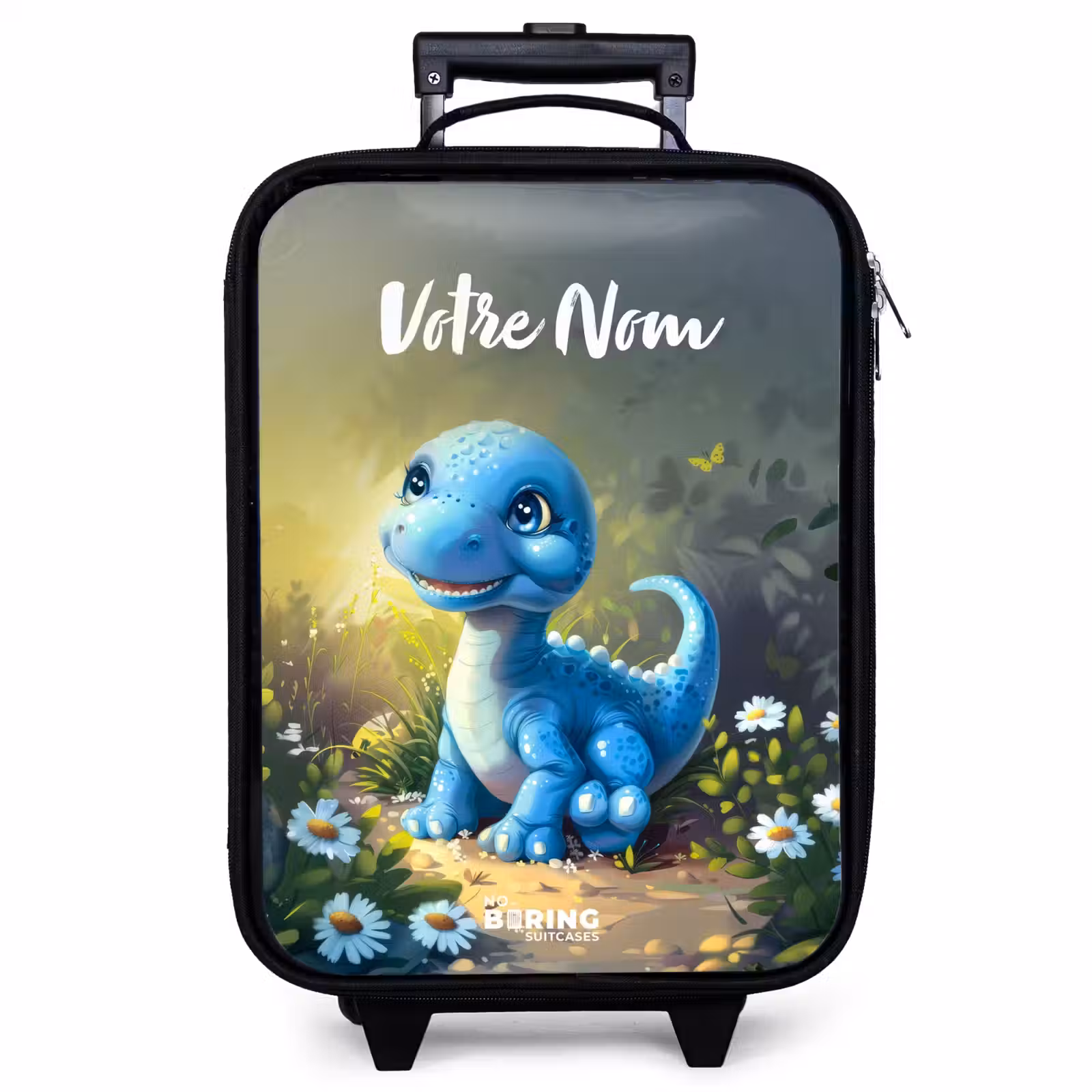 Valise enfant - Noir - Branco Brontosaurus — 1