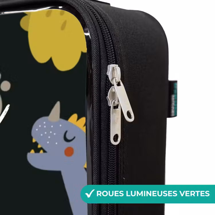 Valise enfant - Noir - Aimer les dinosaures — 6