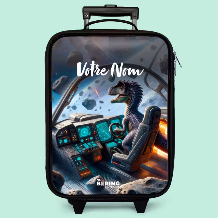 Valise enfant - Noir - Astrodino — 3