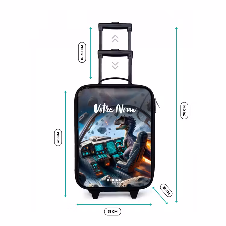 Valise enfant - Noir - Astrodino — 7