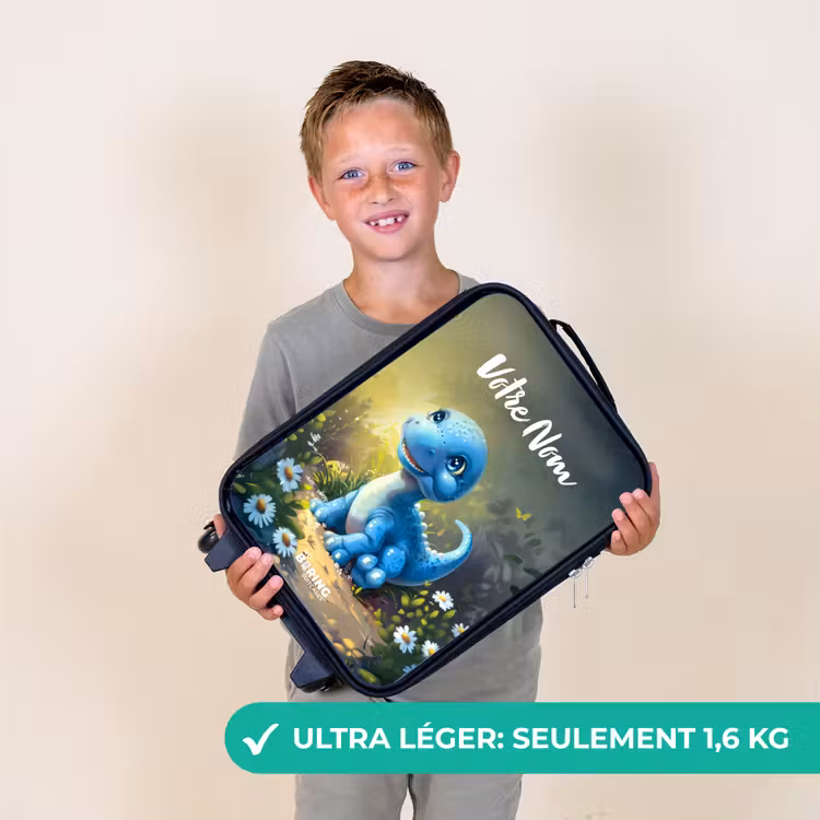 Valise enfant - Noir - Branco Brontosaurus — 2