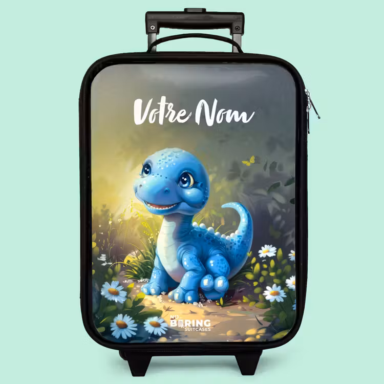 Valise enfant - Noir - Branco Brontosaurus — 3