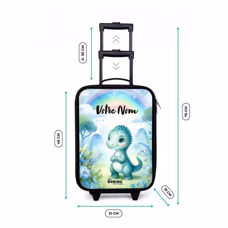 Valise enfant - Noir - Daantje Dino — 7