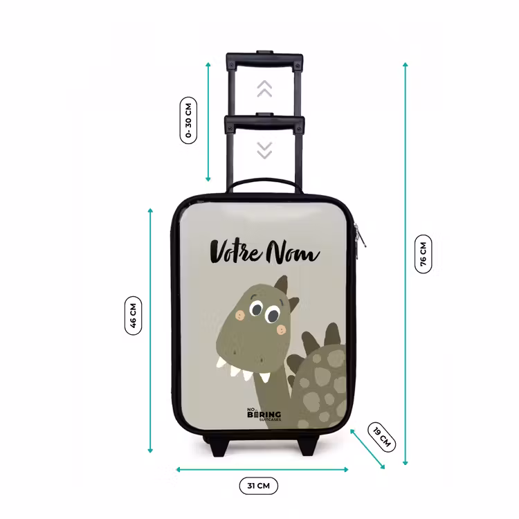 Valise enfant - Noir - Danny dino — 7