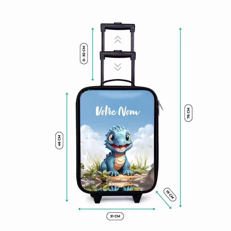 Valise enfant - Noir - Darius Dino — 7