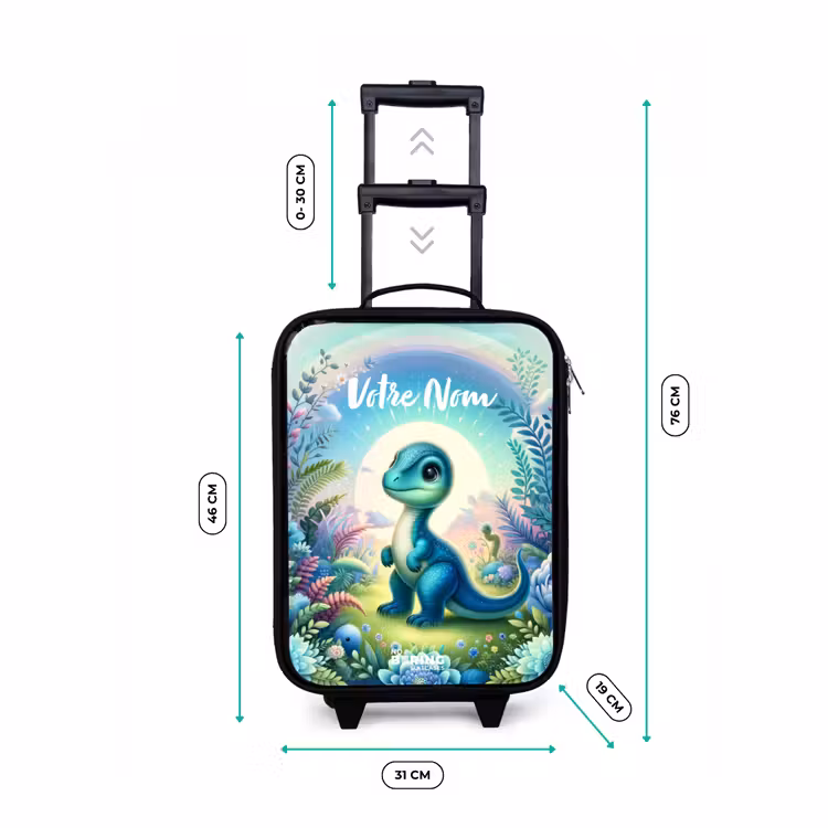 Valise enfant - Noir - Django Dino — 7