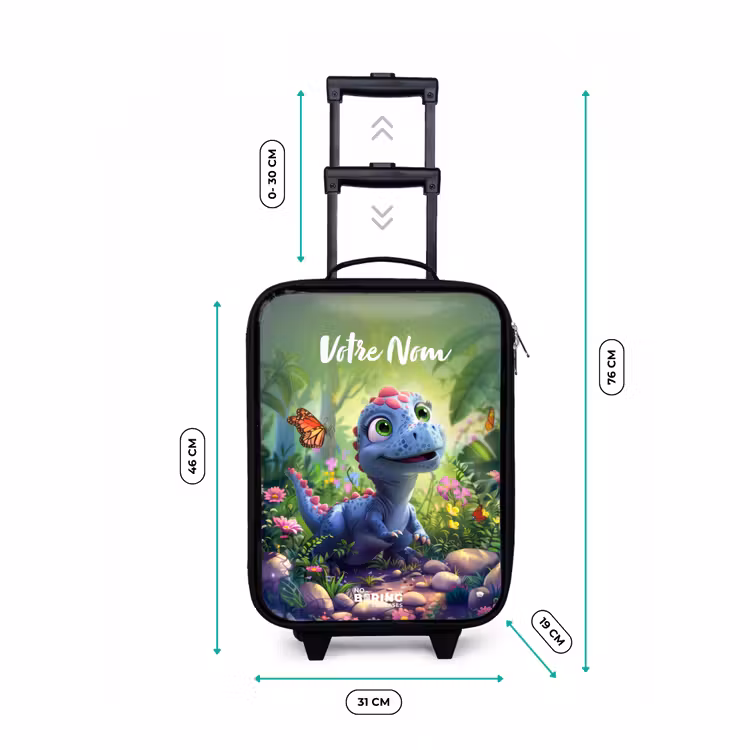 Valise enfant - Noir - Donny Dino — 7