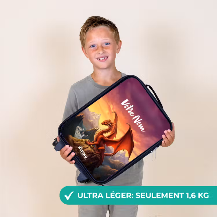 Valise enfant - Dragon géant rouge — 2