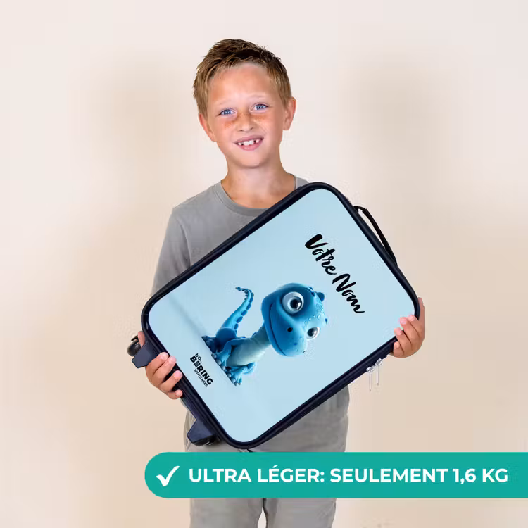 Valise enfant - Noir - Joyeux Bronto — 2