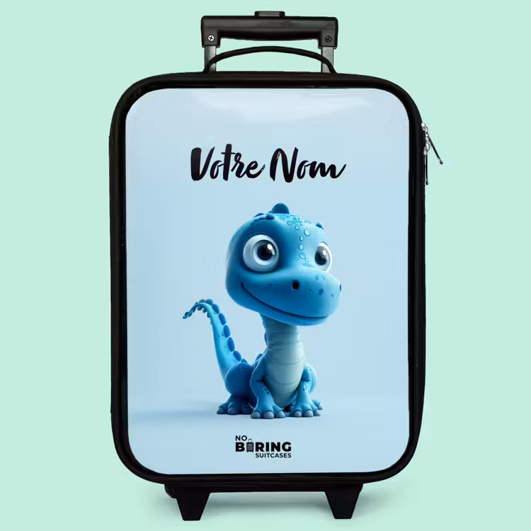 Valise enfant - Noir - Joyeux Bronto — 3