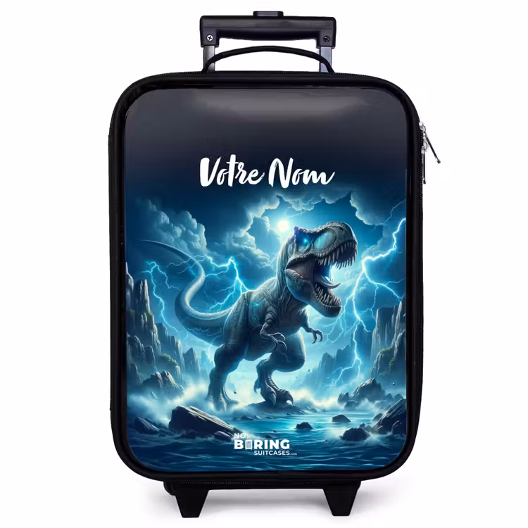 Valise enfant - Noir - Thunderclap dino — 1