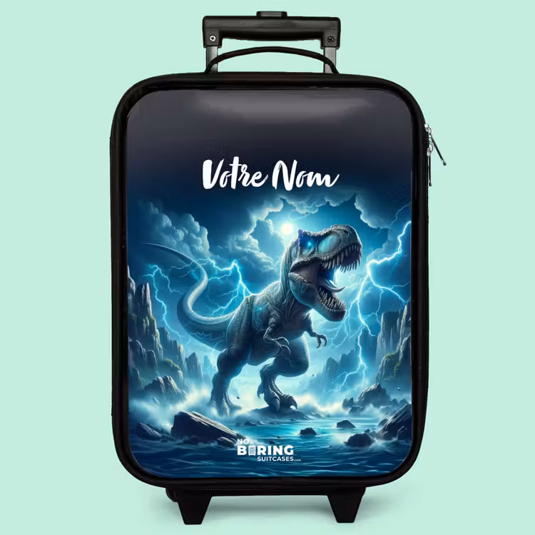 Valise enfant - Noir - Thunderclap dino — 3