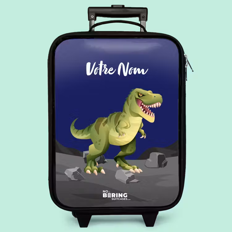 Valise enfant - Noir - Tjibbe T-Rex — 3