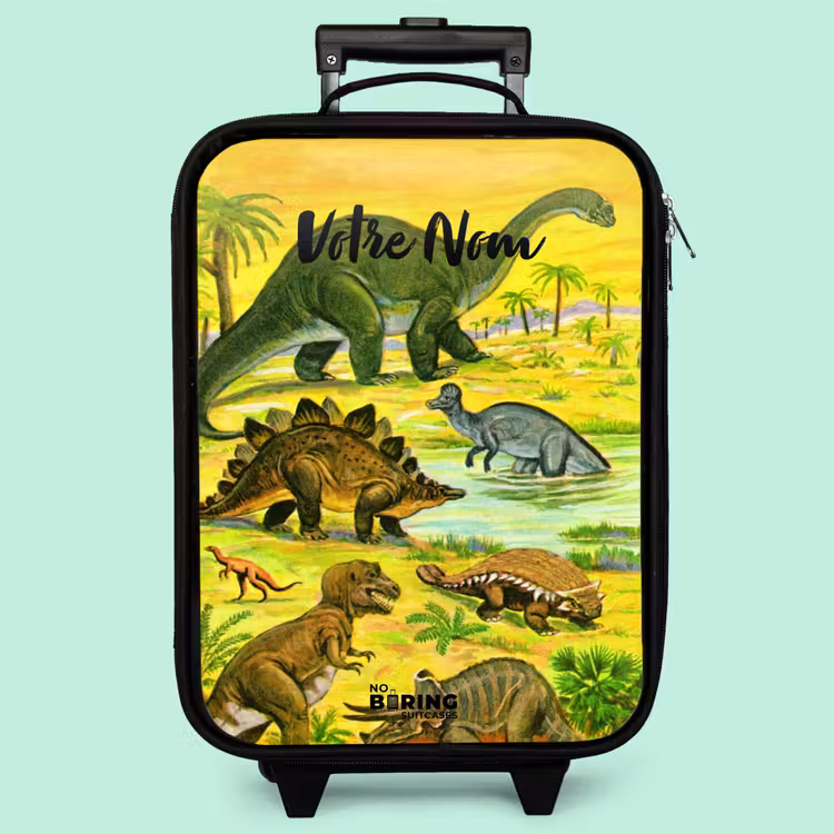 Valise enfant - Noir - Un dinosaure au pays des dinosaures — 3