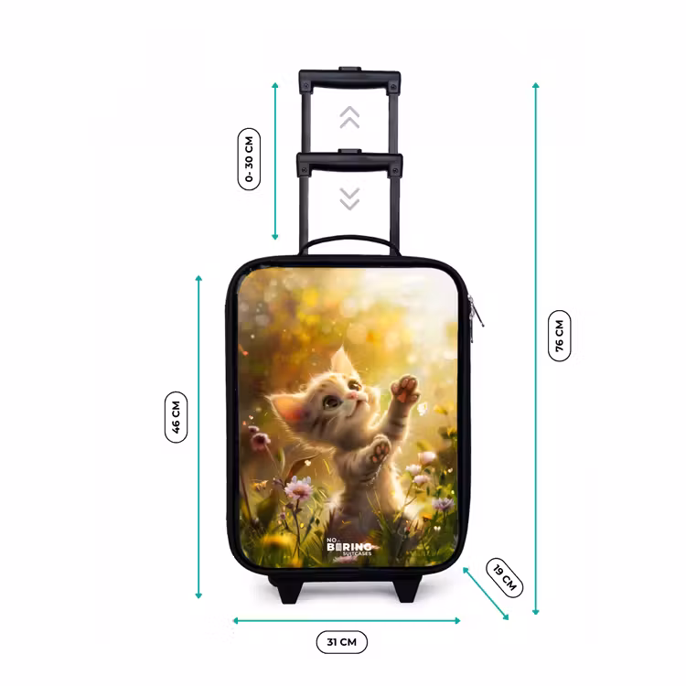 Valise enfant - Noir - Chaton Koosje — 7