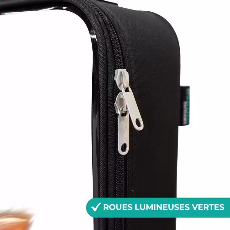Valise enfant - Noir - Chaton papillon Vera — 3