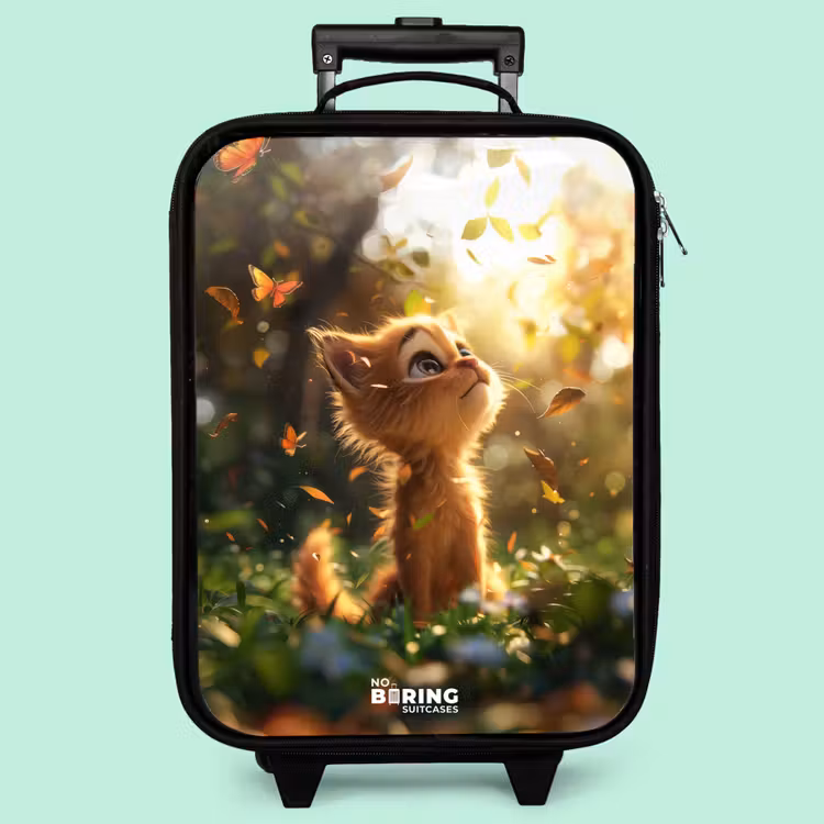 Valise enfant - Noir - Henry chaton d'automne — 3