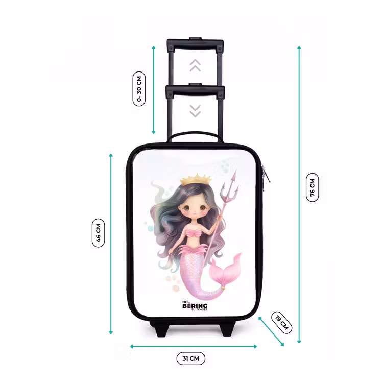 Valise enfant - Noir - Kyra coral princesse — 7