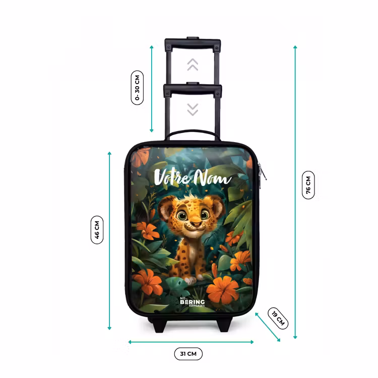 Valise enfant - Liam léopard — 7