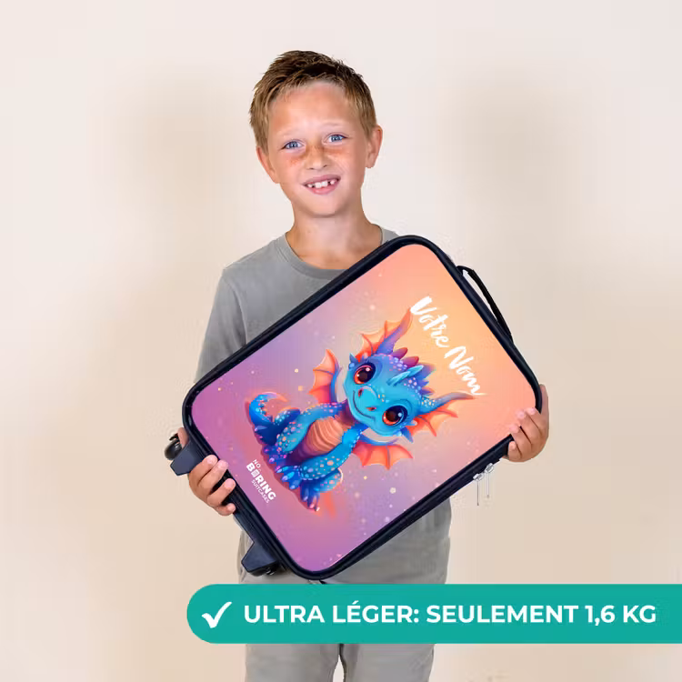 Valise enfant - Mignon bébé dragon — 2