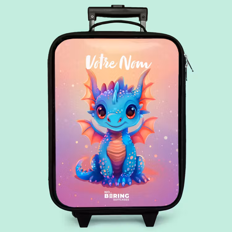 Valise enfant - Mignon bébé dragon — 3