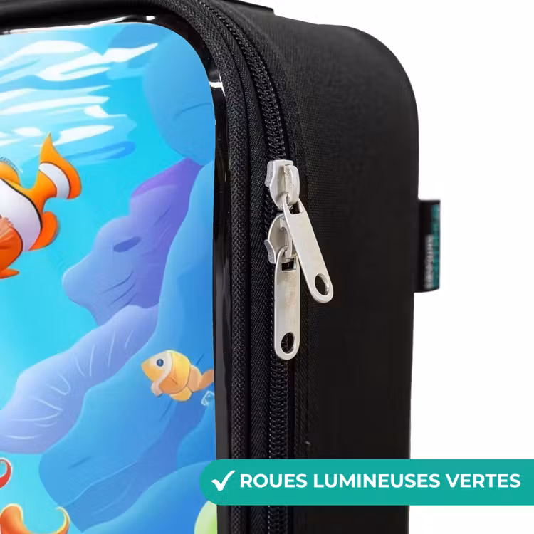 Valise enfant - Noir - Olivia sous l'eau — 3