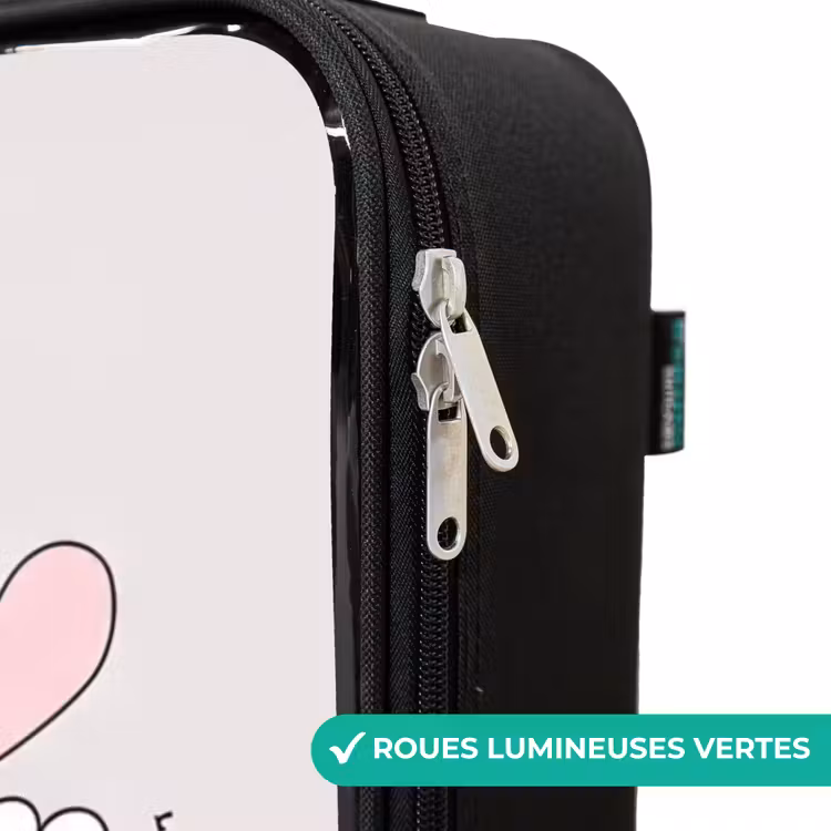 Valise enfant - Petite princesse avec des cœurs — 6