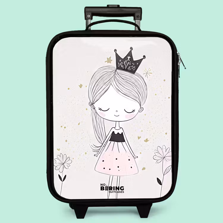 Valise enfant - Princesse avec robe noire — 3