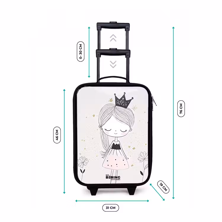 Valise enfant - Princesse avec robe noire — 7