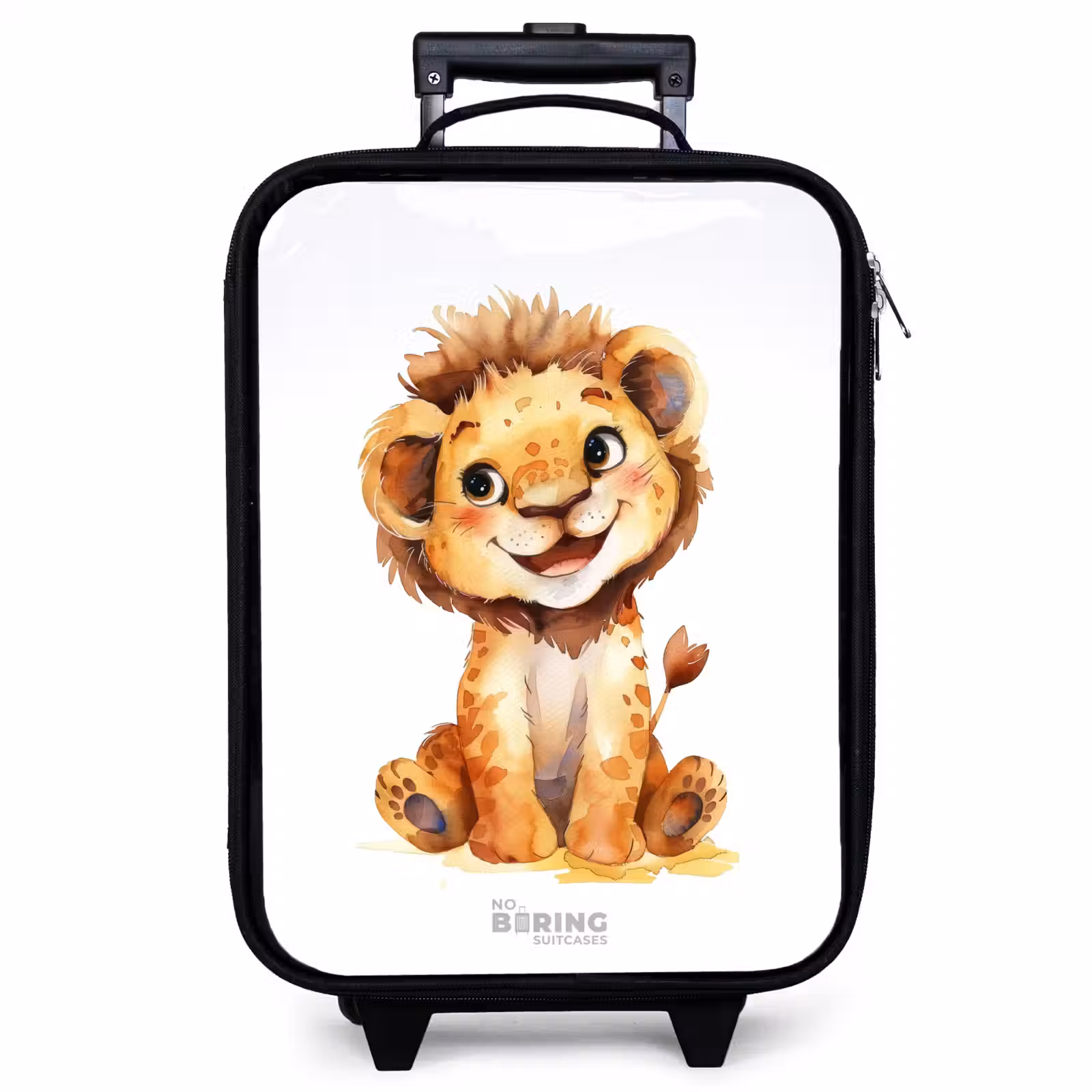 Valise enfant - Noir - Bébé lion — 1