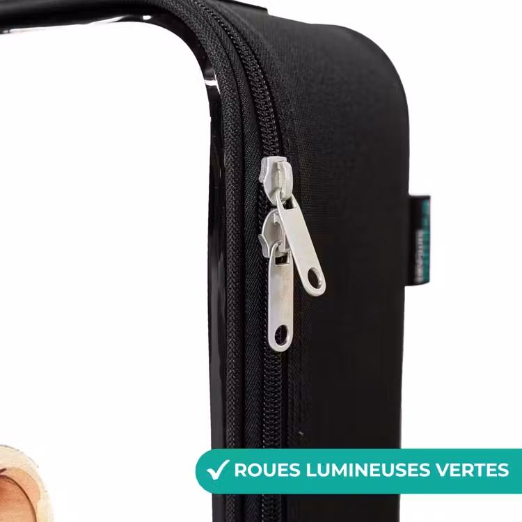 Valise enfant - Noir - Bébé singe — 6