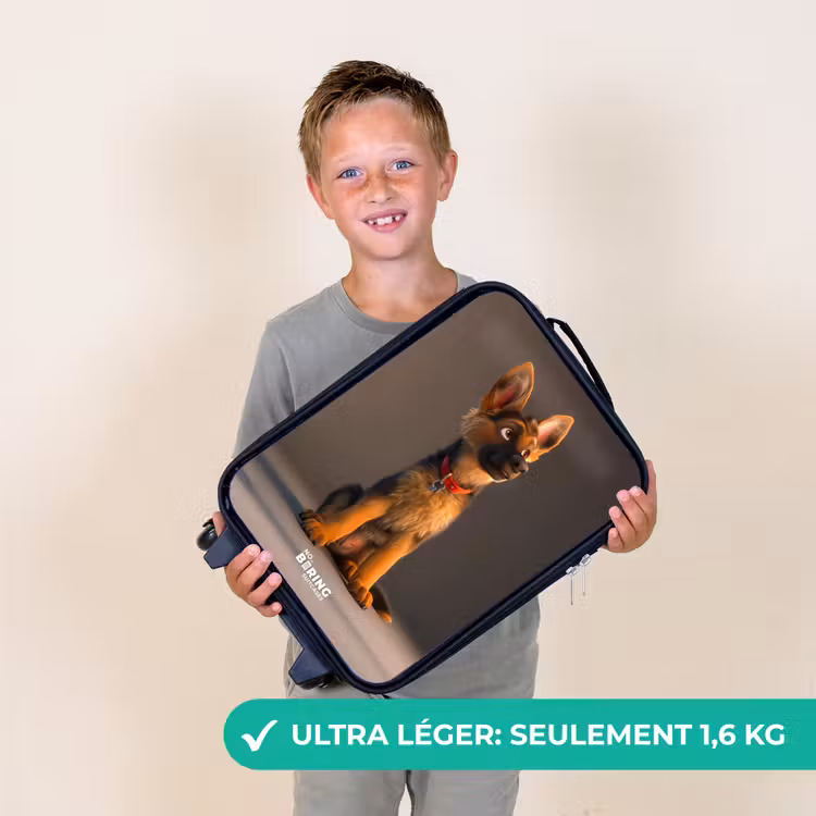Valise enfant - Noir - Berger caché — 2
