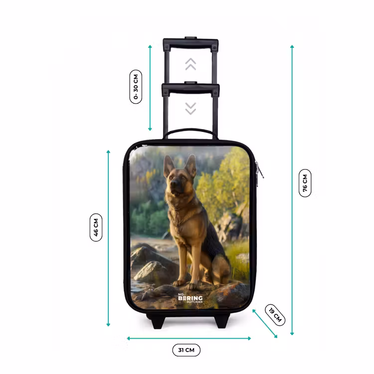 Valise enfant - Noir - Berger de Hessel — 4