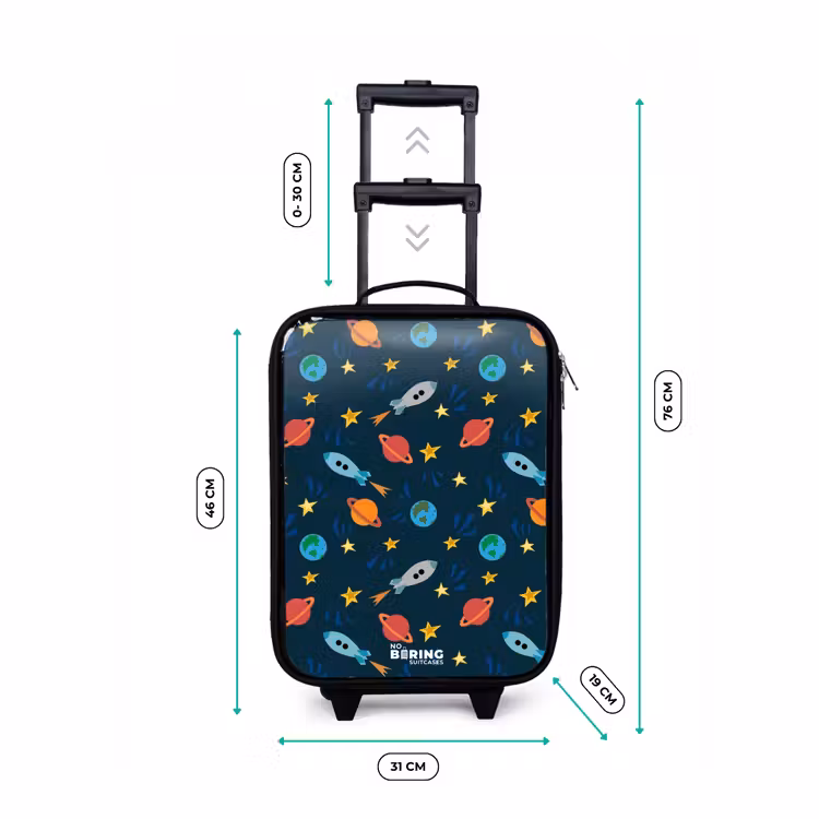 Valise enfant - Modèle de fusées et de planètes — 4