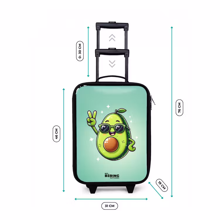 Valise enfant - Noir - Appie avocat — 4